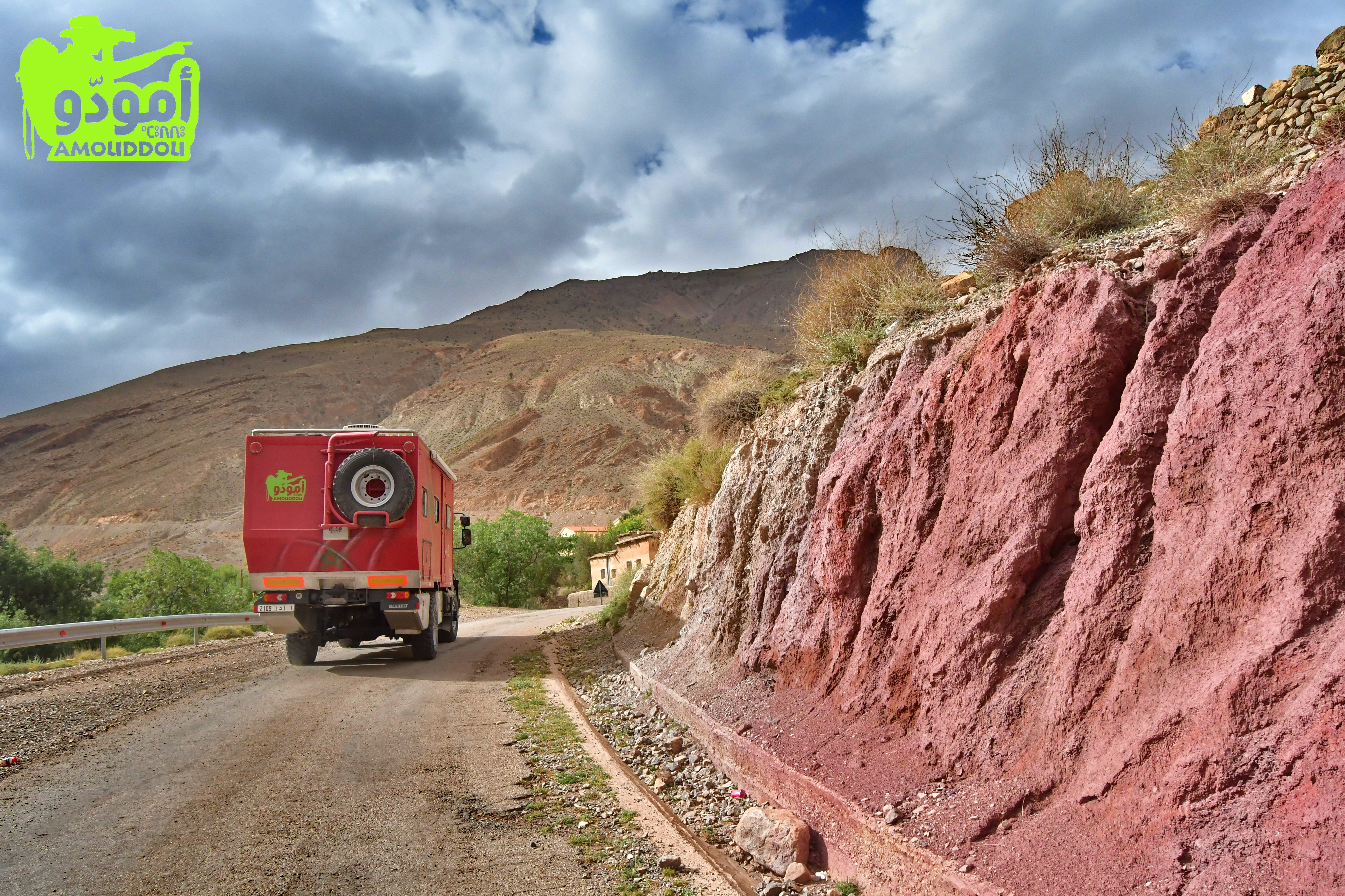 The Amouddou expedition truck